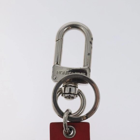 LOUIS VUITTON Epi LV × Supreme Downtown Tab Charm Charm Red MP2074 Auth 128812 - Picture 5 of 9